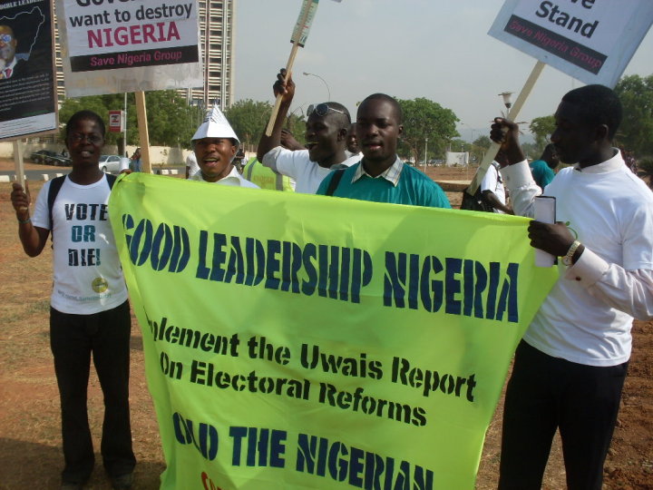 Angry, These Young Visionaries March to Save Nigeria