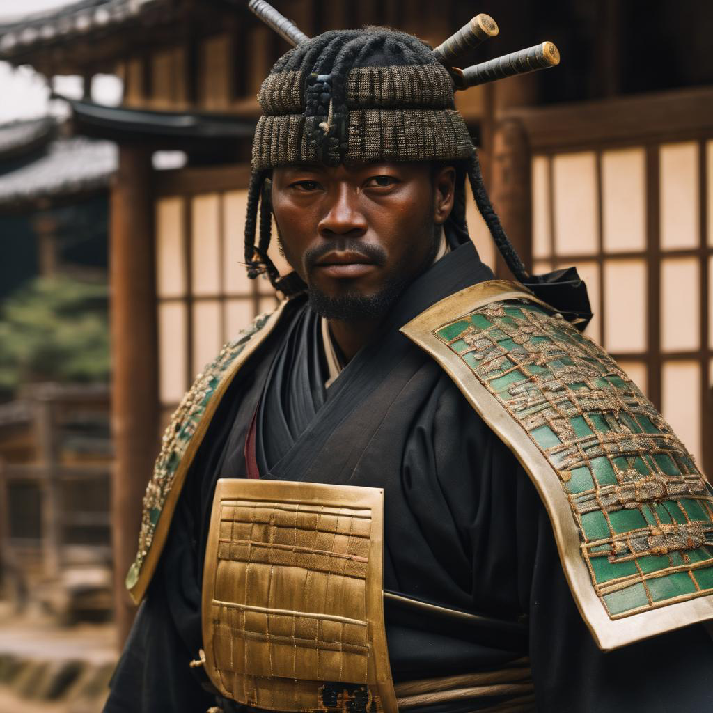 Famous Persons of African Heritage: Sakanoue No Tamuramaro, Japan